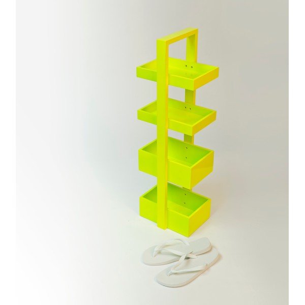Zelen hrastov regal Wireworks Caddy-image-1