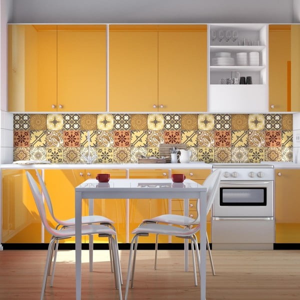 Komplet 9 nalepk Ambiance Cottage, 10 x 10 cm-image-4