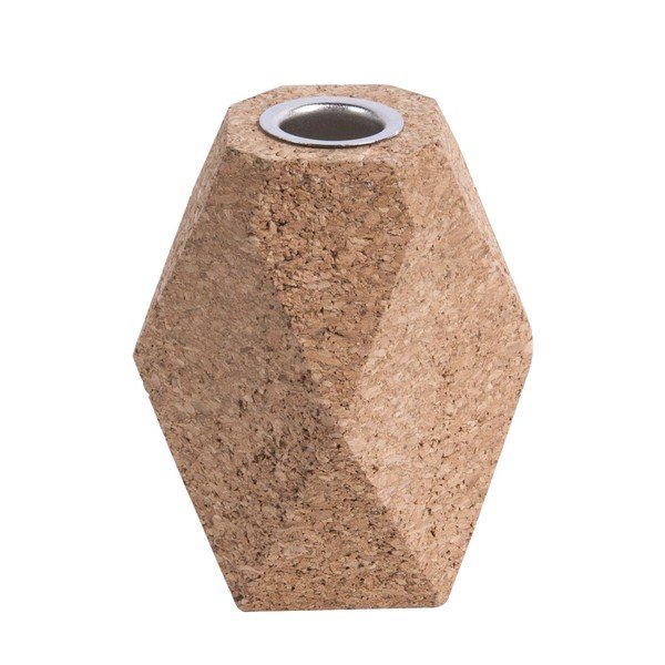 Komplet 3 svečnikov iz plute PT LIVING Cone-image-4