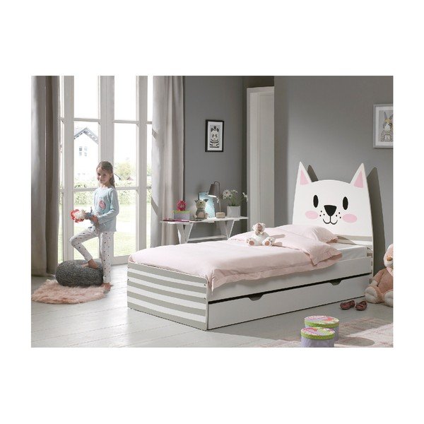 Otroška postelja Vipack Cat, 90 x 200 cm-image-2
