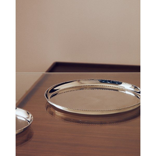 Servirni pladenj iz nerjavečega jekla ø 35,5 cm Nirela – Kave Home-image-2