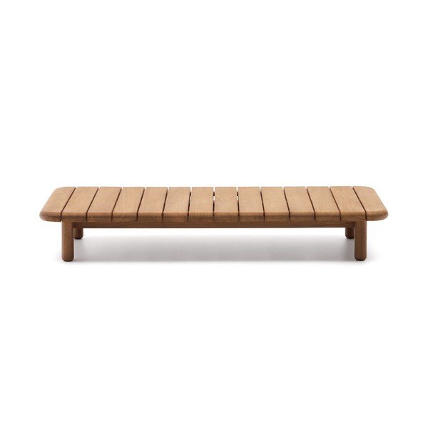 Vrtna miza iz tikovine 70x140 cm Turqueta - Kave Home