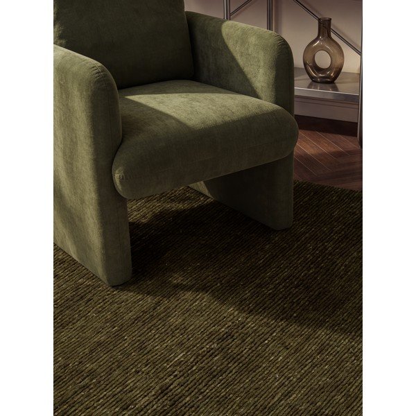 Temno zelena ročno tkana volnena preproga 160x230 cm Bexley Woolwich – Ted Baker-image-2