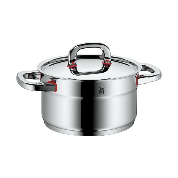 Lonec iz nerjavečega jekla s pokrovom WMF Cromargan® Premium A II, ⌀ 20 cm