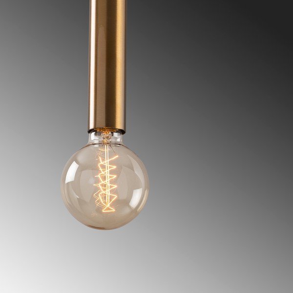 Viseča svetilka v zlati barvi s kovinskim senčilom ø 4 cm Tempo – Opviq lights-image-4