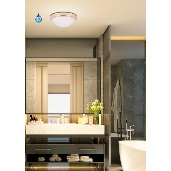 Stropna svetilka v zlati barvi s steklenim senčnikom ø 28 cm Roda – Candellux Lighting-image-1