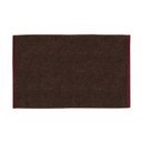 Rjava kopalniška preproga iz organskega bombaža 50x80 cm Soft – Mette Ditmer Denmark