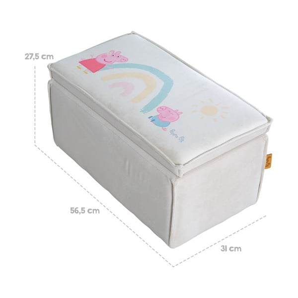 Bela otroška klop Peppa Pig – Roba-image-4