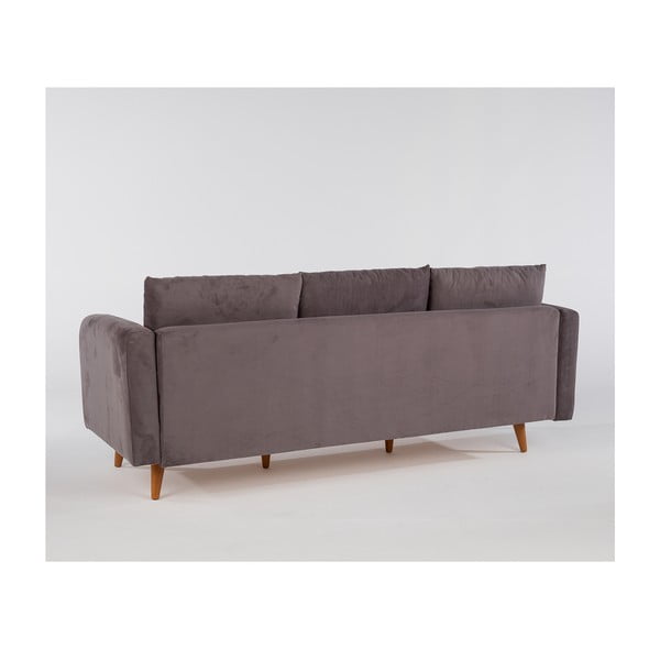 Temno siva sedežna garnitura 215 cm Sofia – Balcab Home-image-3
