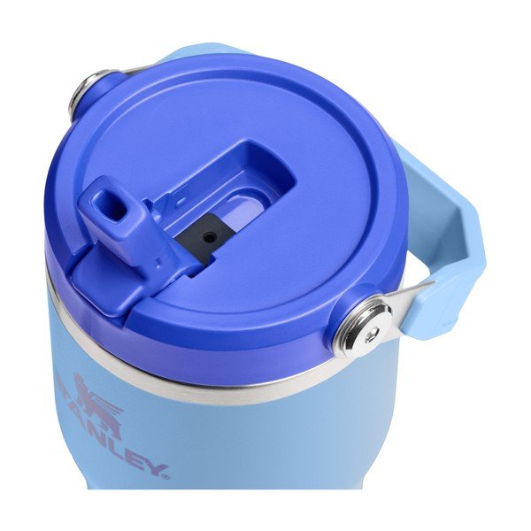Modra termovka iz nerjavečega jekla 600 ml IceFlow™ Flip Straw 2.0 Tumbler Blue Sky – Stanley-image-2