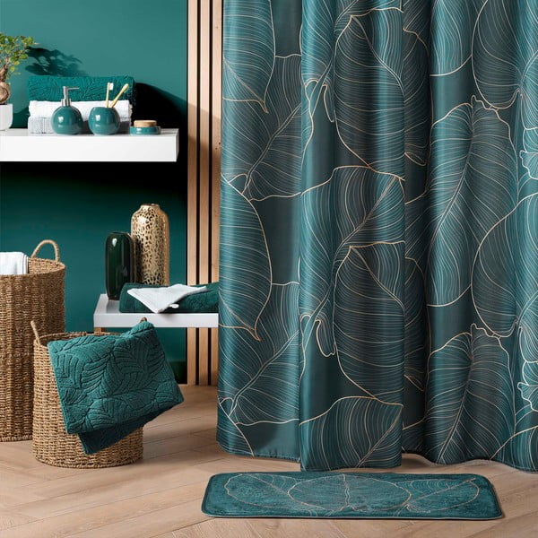 Temno zelena kopalniška preproga 45x75 cm Jade – douceur d'intérieur-image-2