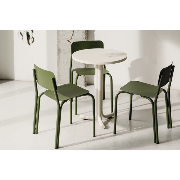 Kovinska okrogla vrtna miza ø 59 cm Nokk – noo.ma-image-3