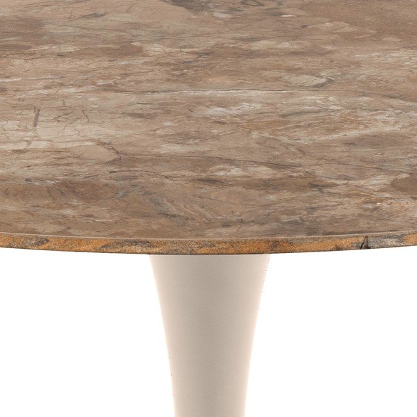 Okrogla jedilna miza s keramično ploščo ø 90 cm Malta – Actona-image-4