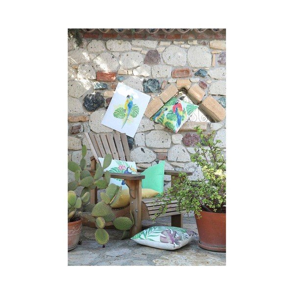 Zelena prevleka za vzglavnik Mike & Co. NEW YORK Monstera Heaven, 43 x 43 cm-image-2