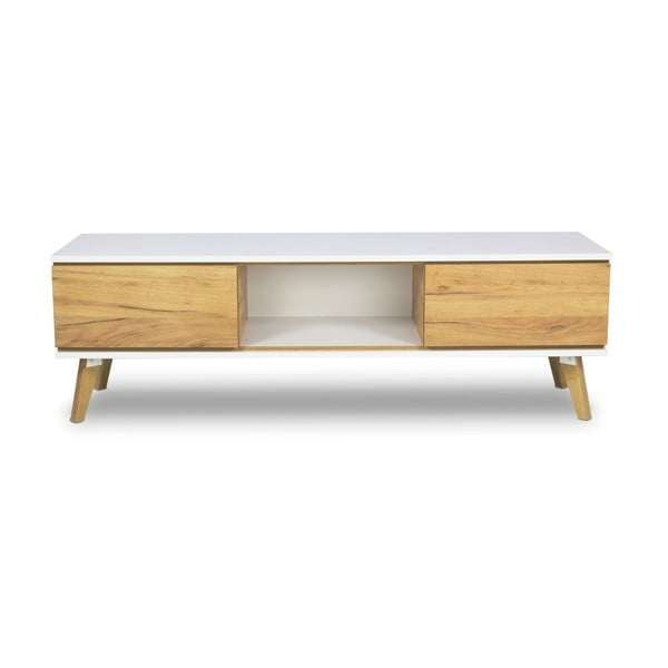 TV-komoda v hrastovem dekorju SKANDICA Jorgen-image-1