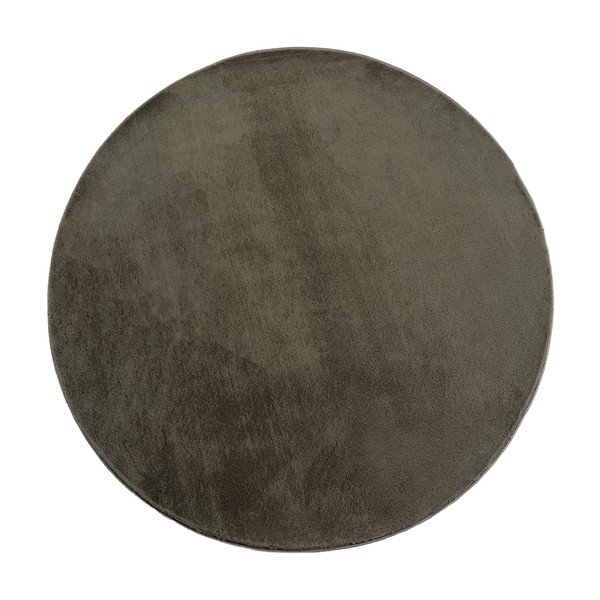 Kaki zelena pralna okrogla preproga ø 120 cm Joy – Ayyildiz Carpets