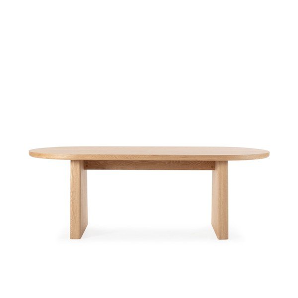 Jedilna miza v jesenovem dekorju 100x200 cm Blair – MOME-image-3