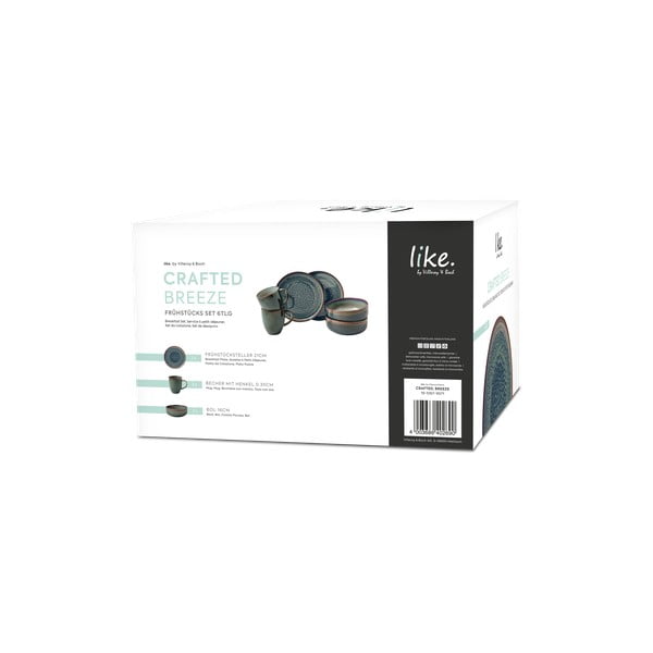 Porcelanast jedilni servis 6 ks Crafted Breeze – like | Villeroy & Boch-image-2