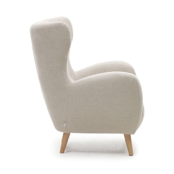 Bež fotelj z naslonom Patio – Kave Home-image-3