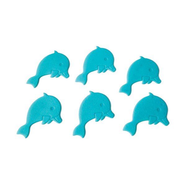 Otroška protizdrsna podloga za kad 12x8 cm Dauphins – Spirella