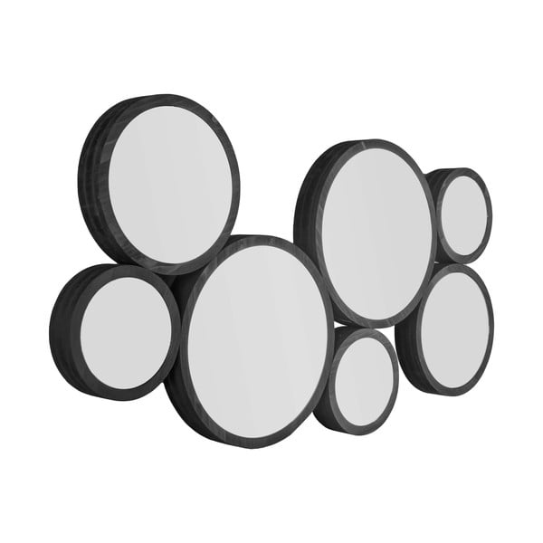 Stensko ogledalo z lesenim okvirjem 90x48 cm Wall Art – PT LIVING-image-2