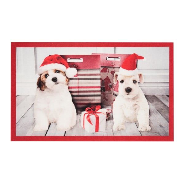 Hanse Home Božični psi preproga za vrata, 45 x 75 cm