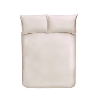 Bež bombažno satenasto posteljno perilo Bianca Classic, 200 x 200 cm