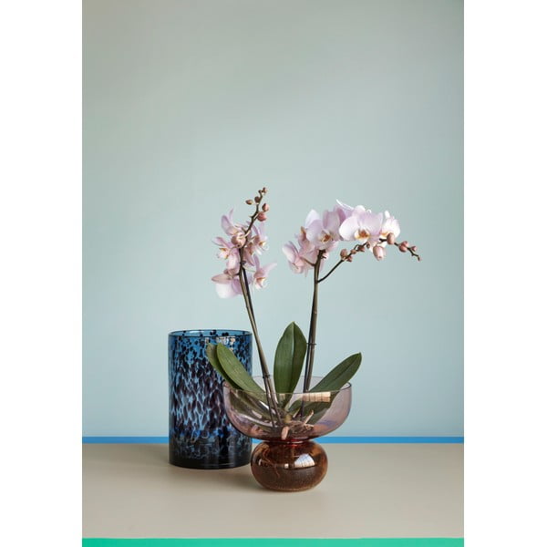 Komplet 2 steklenih vaz Hübsch Hazy-image-1