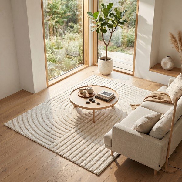 Kremno bela preproga 120x170 cm Serenity – ESTE-image-4