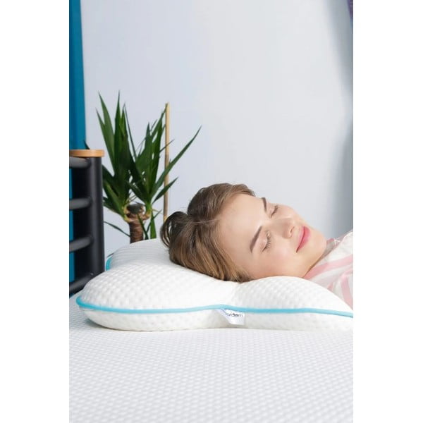 Anatomski vzglavnik s polnilom iz spominske pene 46x55 cm – Mila Home-image-1