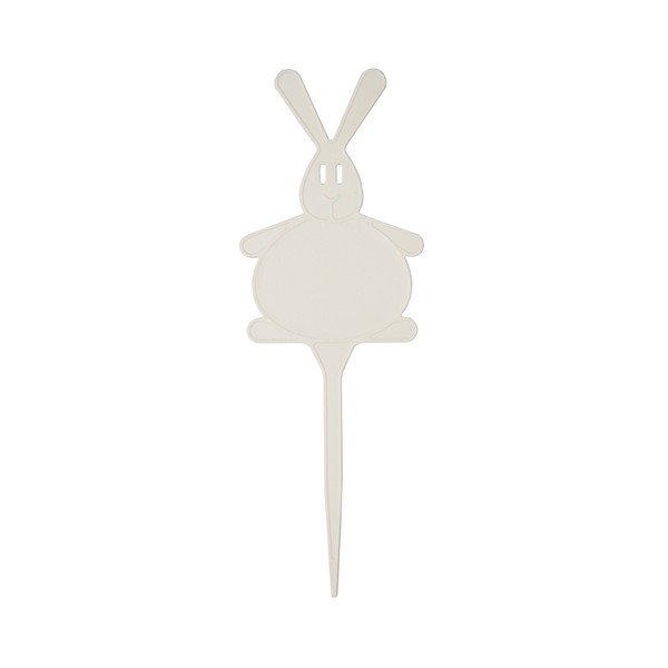 Plastia Bunny kremasta bela pot pourri