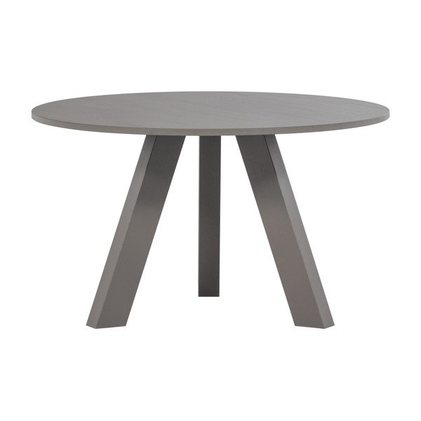 Okrogla jedilna miza iz masivnega hrasta ø 129 cm Rhonda – WOOOD