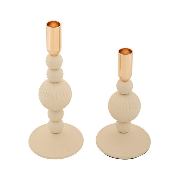 Kovinski svečniki v kompletu 2 ks Aster – Mauro Ferretti