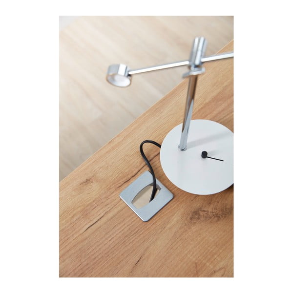 Pisalna miza iz hrastovega dekorja 158x79 cm Lioni - Germania-image-3