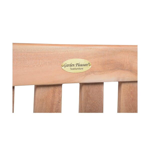 Vrtna klop iz masivnega lesa v naravni barvi Solo – Garden Pleasure-image-4