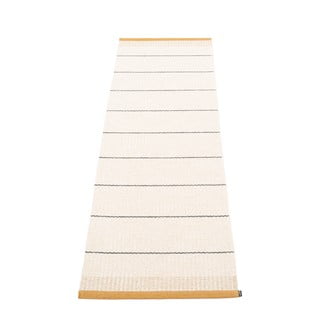 Oker rumen/kremno bel zunanji in notranji tekač 60x200 cm Belle Ochre – Pappelina