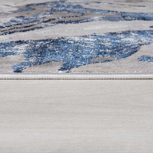 Modra/siva preproga 80x150 cm Marbled – Flair Rugs-image-2