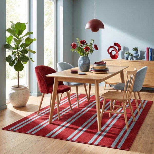 Rdeča/modra preproga 160x230 cm Riviera – ESTE-image-3