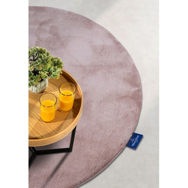 Prašno rožnata okrogla preproga ø 160 cm Leon – Villeroy&Boch-image-2