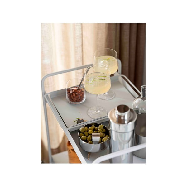 Kovinski servirni voziček na kolesih 40.5x61 cm A-Cocktail – Zone-image-1
