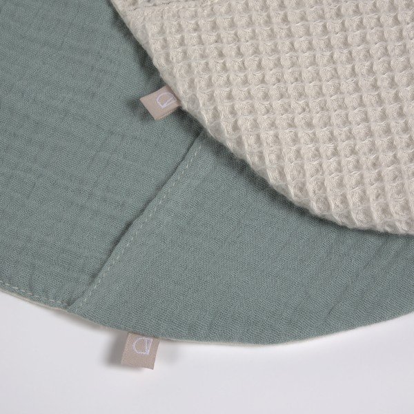 Komplet 2 slinčkov z žepkom iz organskega bombaža Kave Home Lupe-image-2