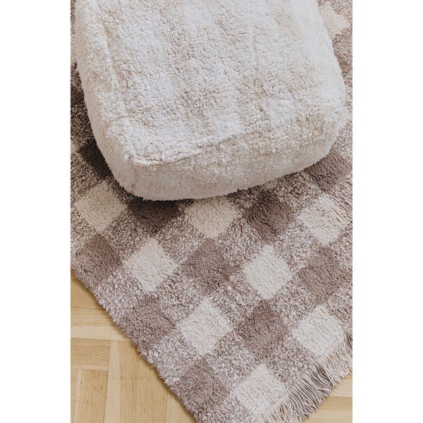 Bež otroška vreča za sedenje Vichy – Lorena Canals-image-3