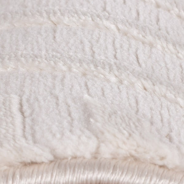 Kremno bel tekač 80x250 cm Sahara – Ayyildiz Carpets-image-3