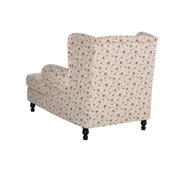 Bež cvetlični fotelj Max Winzer Mareille Flowery Beige-image-1