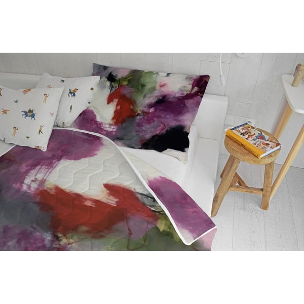 Komplet prešite odeje in prevleke za vzglavnik iz bombažnega satena 140x200 cm - Butter Kings-image-1