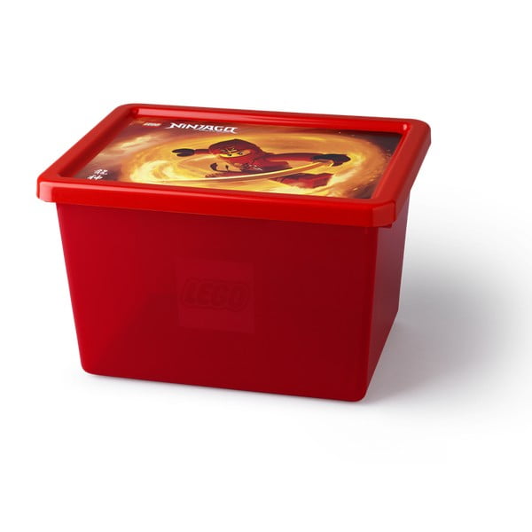 Rdeča škatla za shranjevanje LEGO® Ninjago L