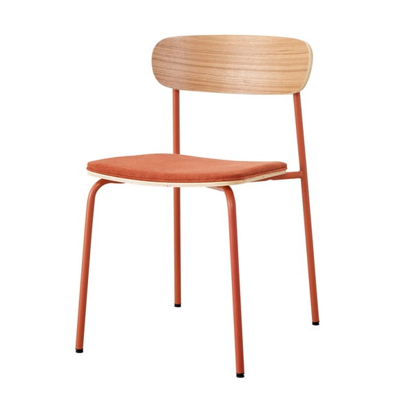 Rdeči/naravni jedilni stoli v kompletu 2 ks Adriana – Marckeric-image-3