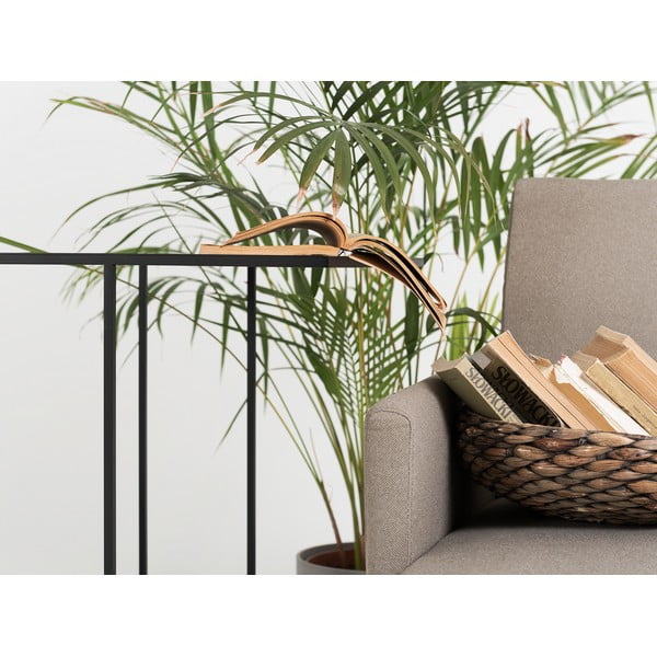 Črna kovinska dodatna mizica CustomForm-image-4