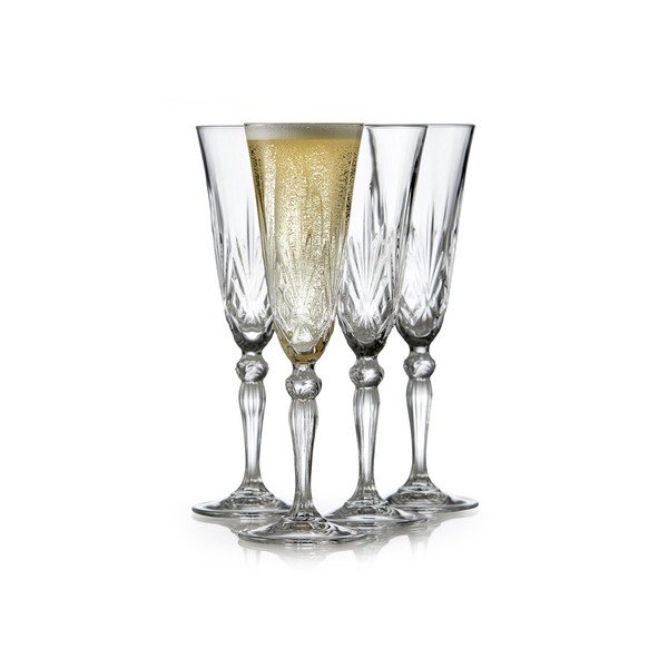 Kozarci v kompletu 4 ks za penino 160 ml Melodia – Lyngby Glas-image-4