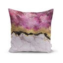 Prevleka za vzglavnik Minimalist Cushion Covers Marble With Pink And Gold, 45 x 45 cm